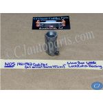 NOS 1961 1962 Cadillac Deville Eldorado Fleetwood  (exc. 75 Series Limo) LONG GLOVE BOX LOCK CYLINDER HOUSING